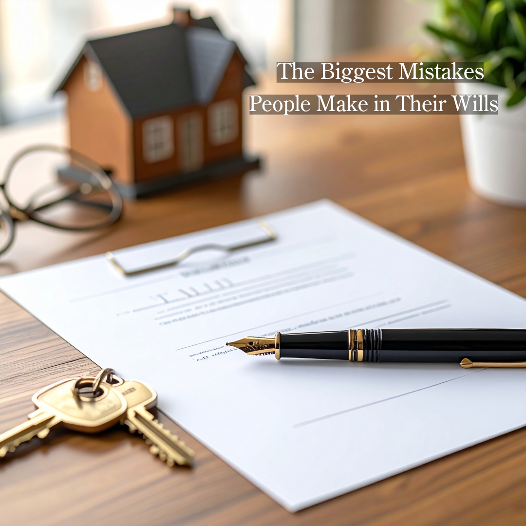 The Biggest Mistakes People Make in Their Wills